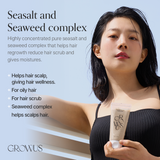 GROWUS Sea Salt Therapy Scalp Scaler