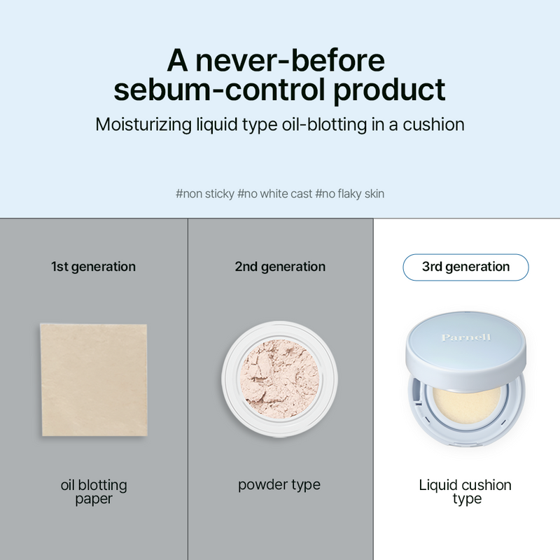 Parnell Glacial Biome Water No-Sebum Cushion