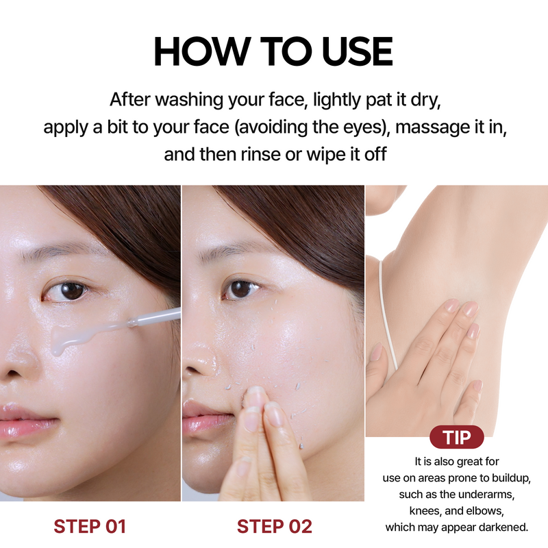 Dr.Melaxin Peel Shot Exfoliant White Rice Ampoule
