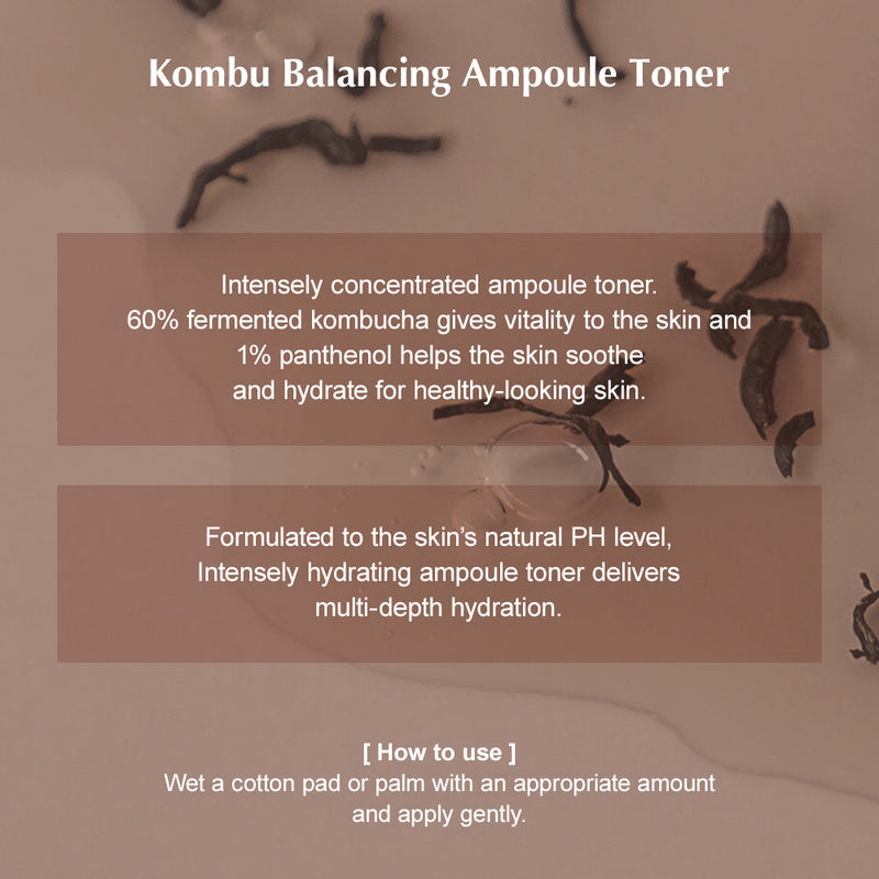 KAINE Kombu Balancing Ampoule Toner
