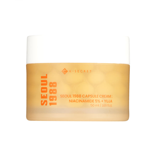 K-SECRET SEOUL 1988 Capsule Cream : Niacinamide 5% + Yuja