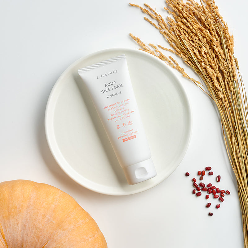 S.NATURE Aqua Rice Foam Cleanser