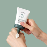 ANUA HEARTLEAF SILKY MOISTURE SUN CREAM SPF50+