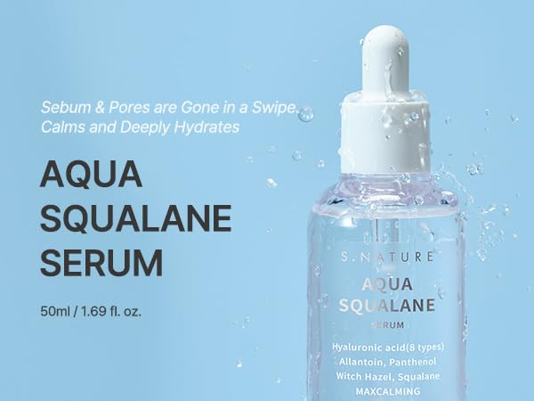 S.NATURE AQUA SQUALANE SERUM