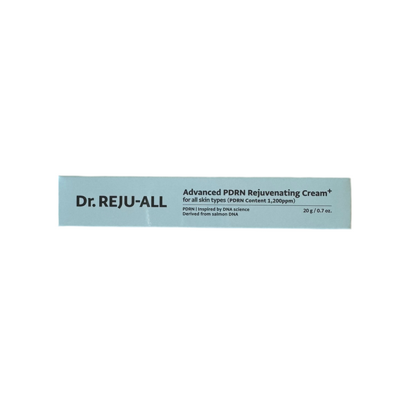 Dr. REJU-ALL Advanced PDRN Rejuvenating Cream packaging on a white background