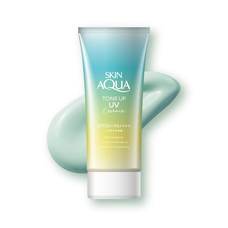 Rohto Skin Aqua Tone Up UV Essence SPF 50+ PA++++ (Mint Green)