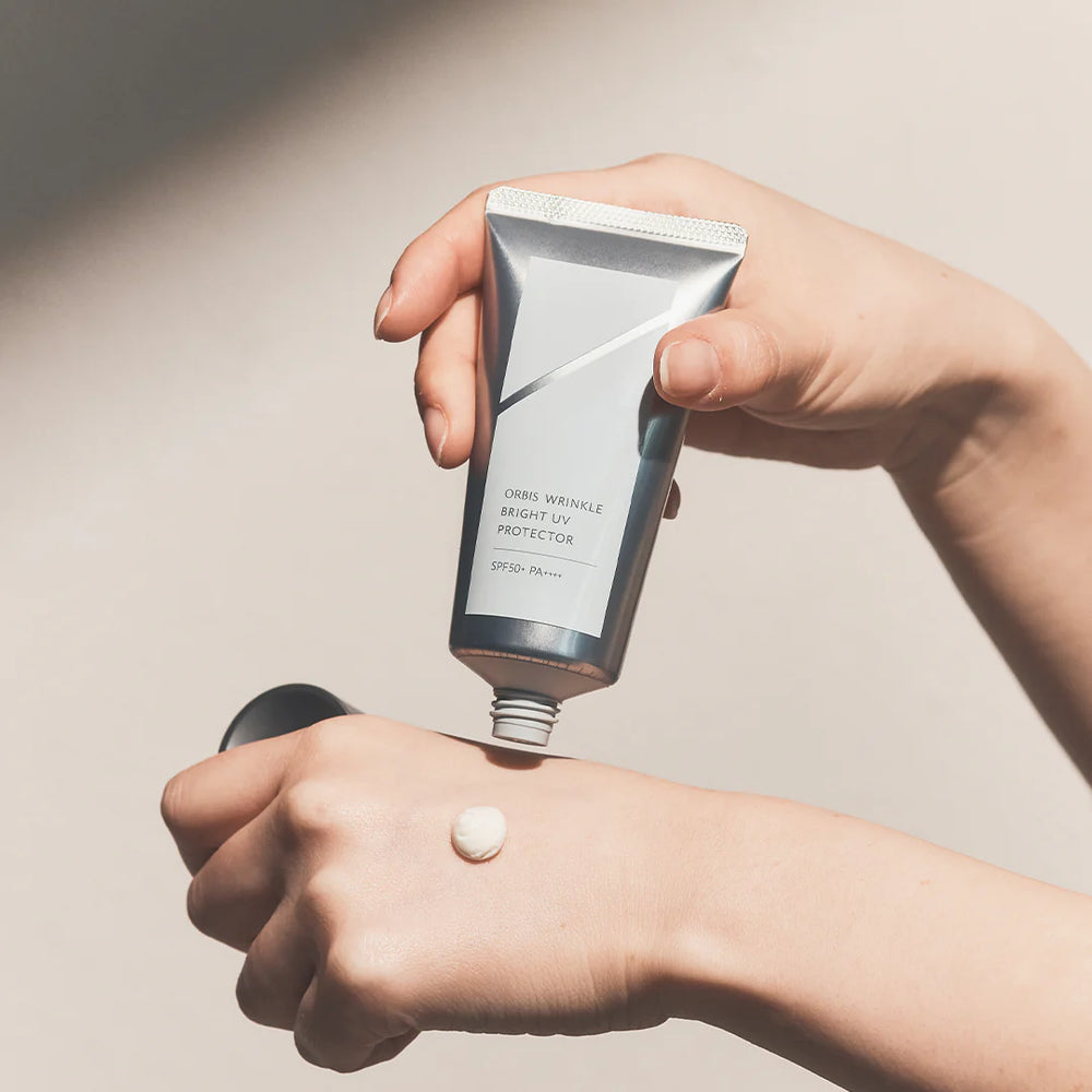 Orbis Wrinkle Bright UV Protector SPF 50+ PA++++ – Mochi