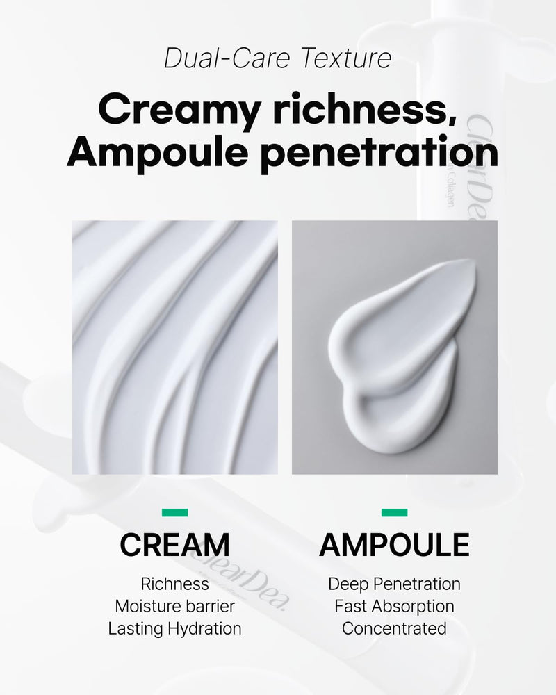 ClearDea Mucin Collagen Voluming Cream Ampoule