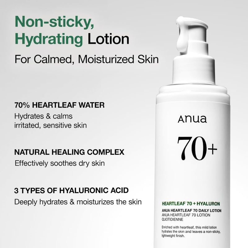 ANUA HEARTLEAF 70 DAILY LOTION