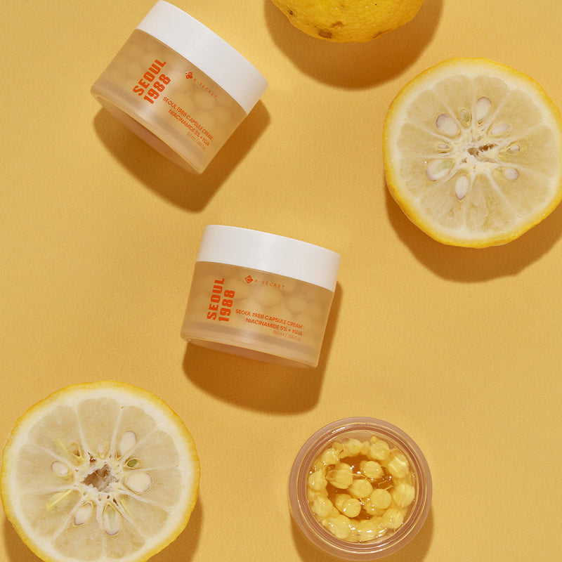 K-SECRET SEOUL 1988 Capsule Cream : Niacinamide 5% + Yuja