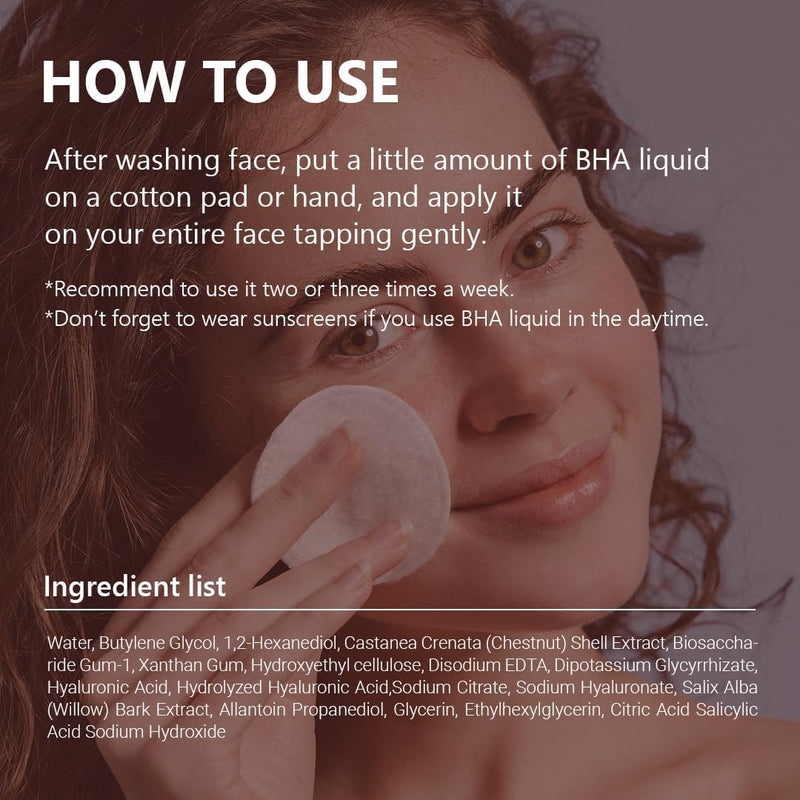 Isntree Chestnut BHA 2% Clear Liquid