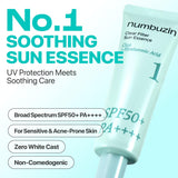 NUMBUZIN NO.1 CLEAR FILTER SUN ESSENCE SPF50+ PA++++