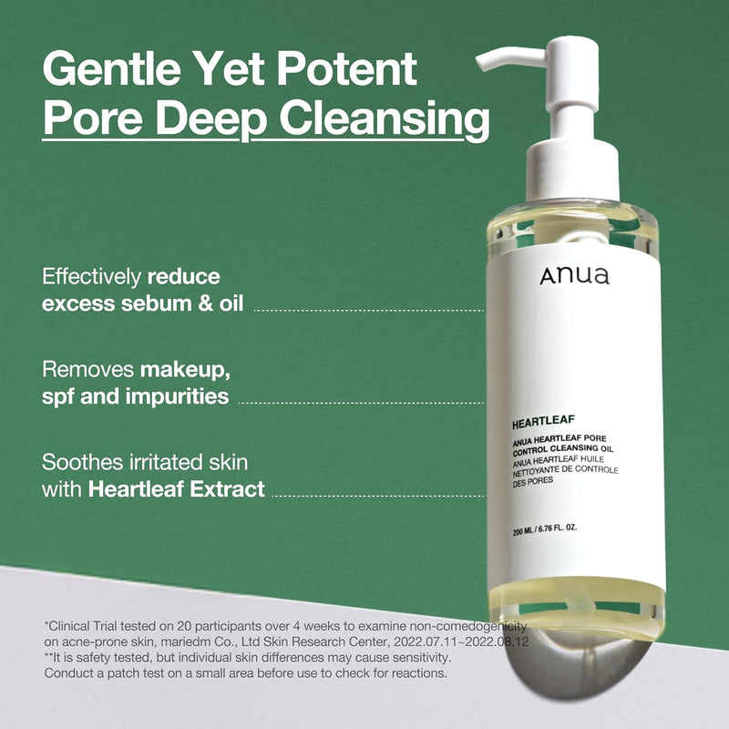 ANUA HEARTLEAF PORE CONTROL CLEANSING OIL