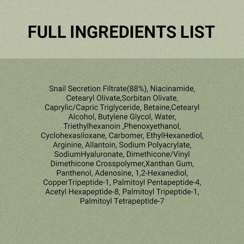 Snail Mucin 88 + Peptide Cream