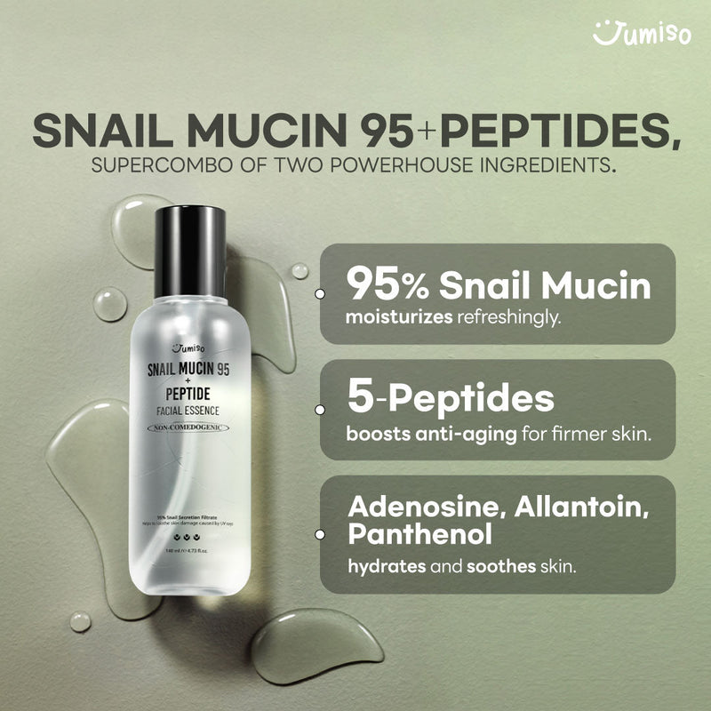 JUMISO Snail Mucin 95 + Peptide Facial Essence