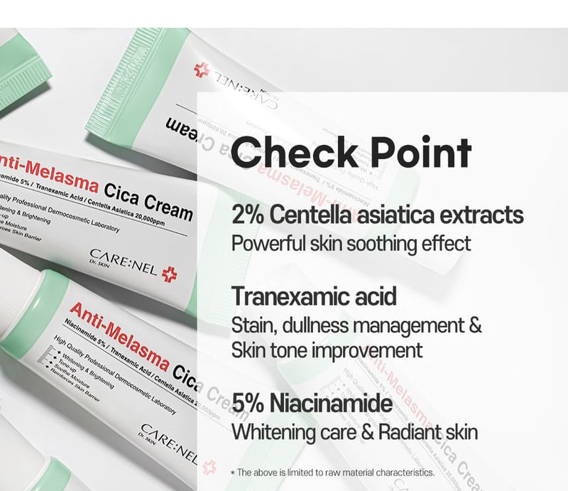 CARE:NEL Anti-Melasma Cica Cream