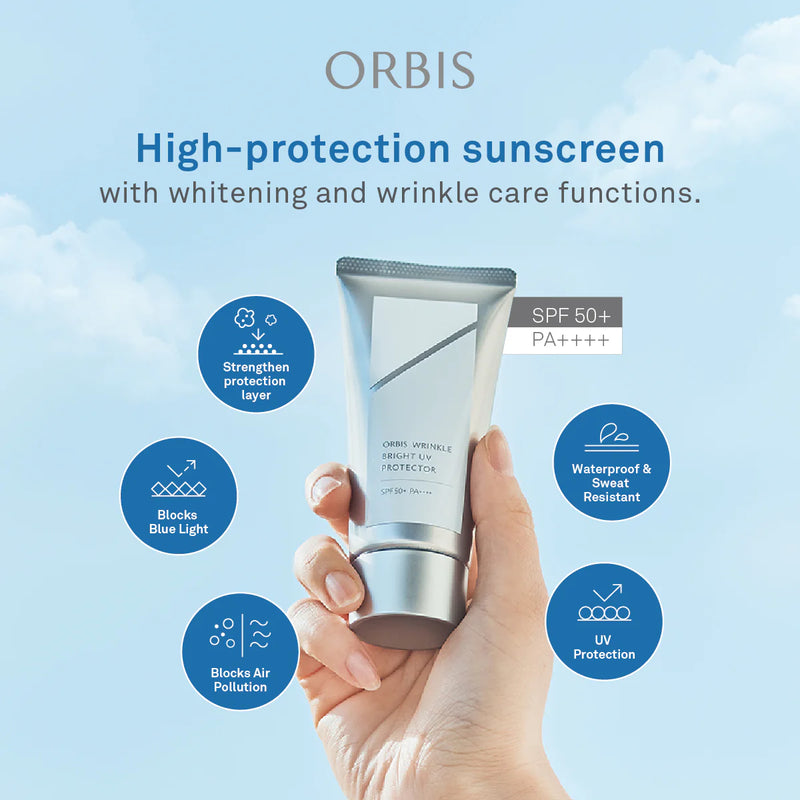 Orbis Wrinkle Bright UV Protector SPF50+ – Mochi Mochi NZ Orbis Wrinkle Bright UV Protector SPF50+ – Mochi Mochi NZ