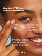 COSRX Ultra Light Invisible Sunscreen SPF50+ Broad Spectrum