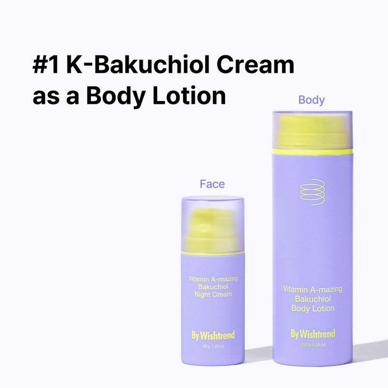 BY WISHTREND Vitamin A-mazing Bakuchiol Body Lotion