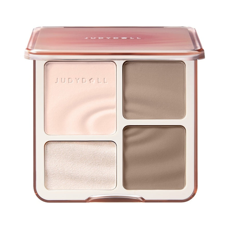 Judydoll 2 IN 1 Highlighter Contour Palette