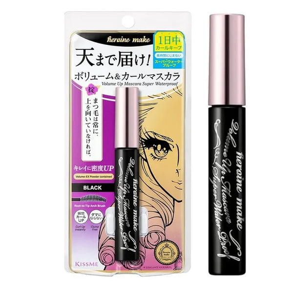 Kiss Me Heroine Make Prime Volume & Curl Mascara Super Waterproof