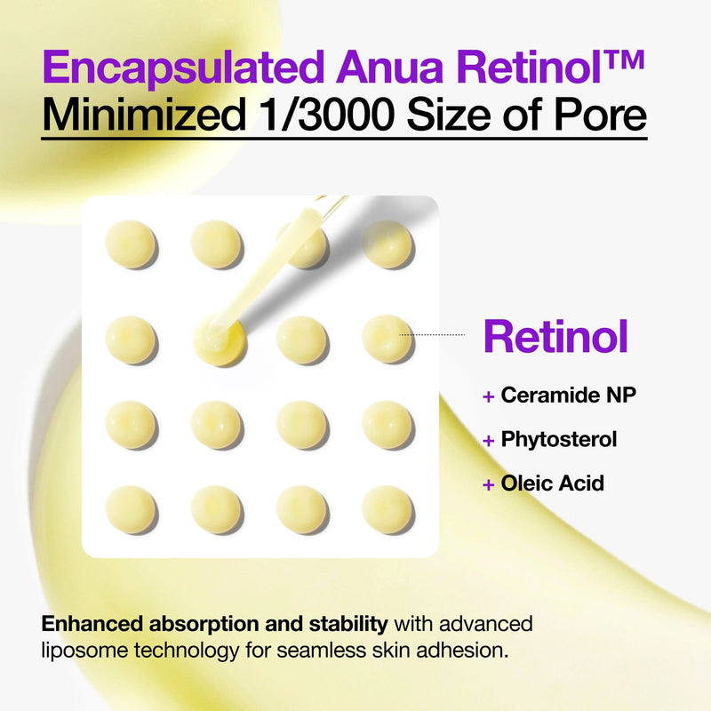 Anua RETINOL 0.3% + NIACIN RENEWING SERUM
