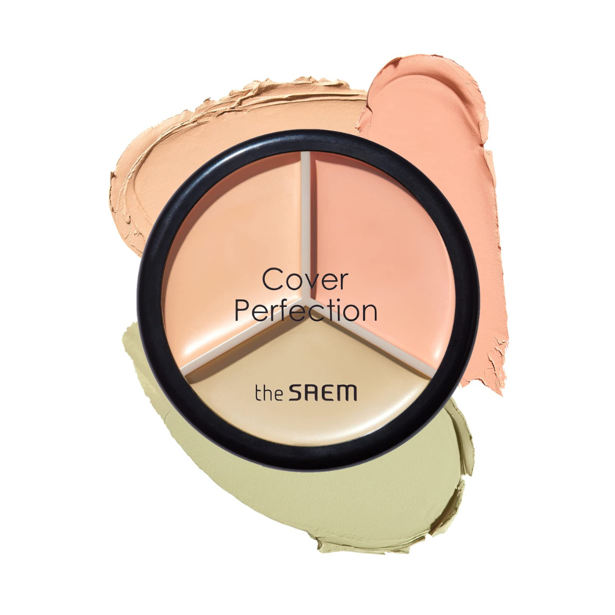 The Saem Cover Perfection Triple Pot Concealer #03 Correct Up Beige ...