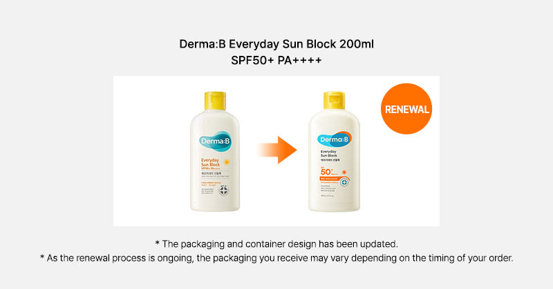 Derma:B Everyday Sun Block SPF 50+ PA++++