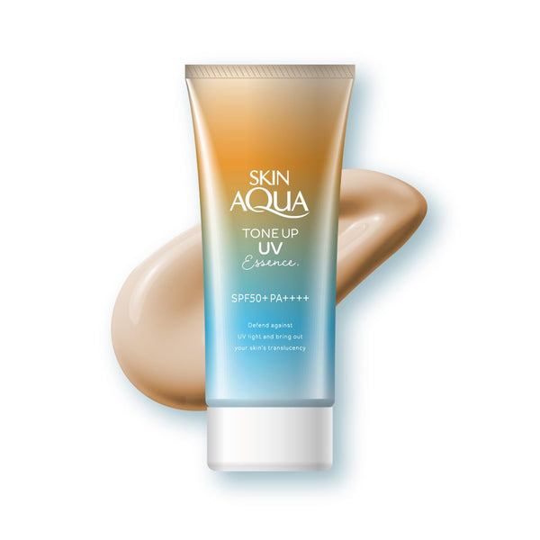 ROHTO SKIN AQUA TONE UP UV ESSENCE SPF 50+ PA++++ (LATTE BEIGE)