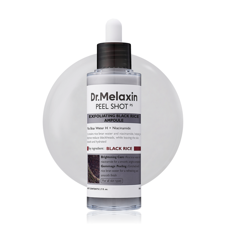 Dr.Melaxin Peel Shot Exfoliant Black Rice Ampoule