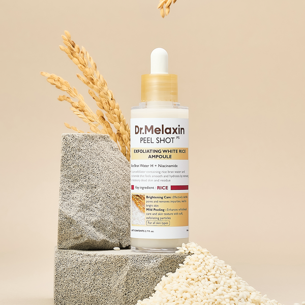 Dr.Melaxin Peel Shot Exfoliant White Rice Ampoule