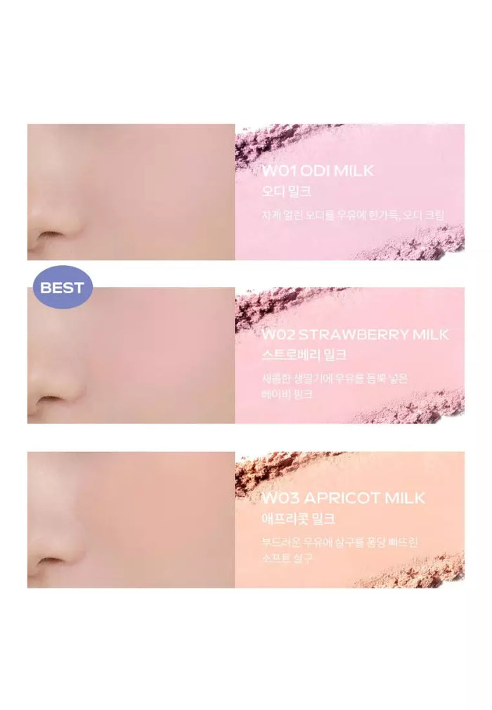 Fard à Joues Rom&nd Better Than Cheek - Teinte W03 Apricot Milk - Neuf