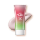 ROHTO SKIN AQUA TONE UP UV ESSENCE SPF 50+ PA++++ (Happiness Aura Rose)